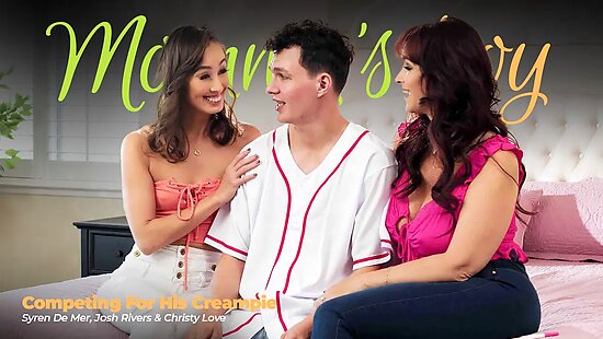 MommysBoy - мачеха пригласила сестру и устроила оргию с пасынком